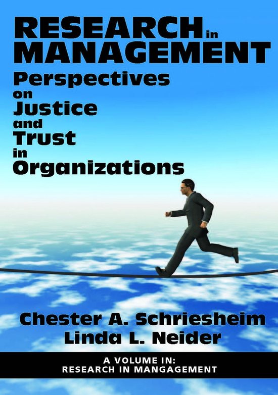 Research in Management – Research in ManagementEbook Perspectives on Justice and Trust in Organizations Research in Management – Research in ManagementEbook Perspectives on Justice and Trust in Organizations