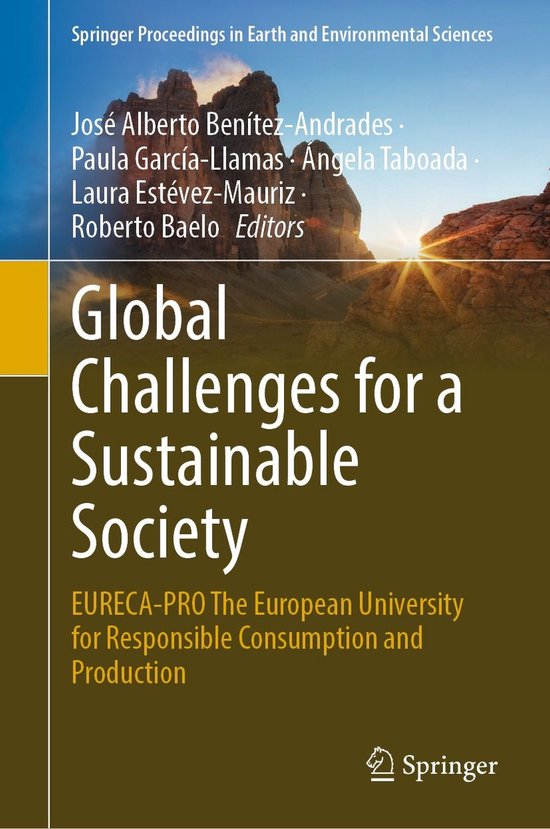 Springer Nature Proceedings excluding Computer Science – Global Challenges for a Sustainable SocietyEbook EURECA-PRO The European University for Responsible Consumption and Production