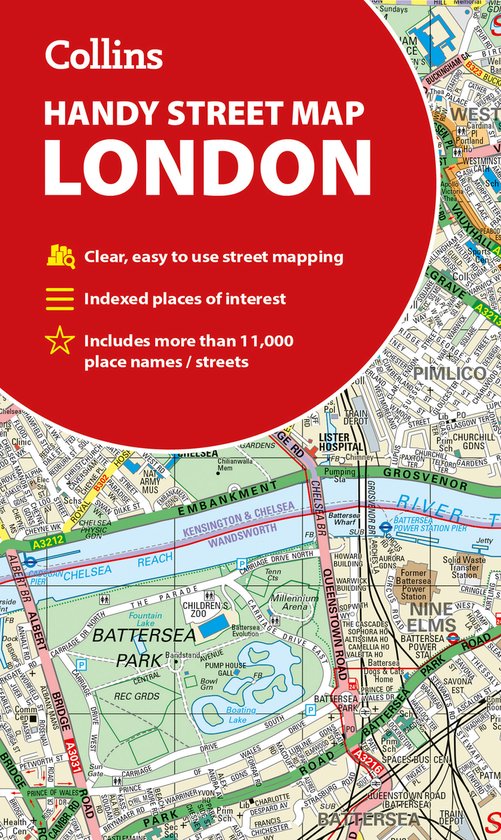 Collins London Handy Street Map Collins London Handy Street Map