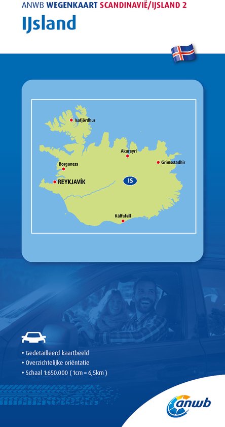 Carte routière – Carte routière de l’Islande Carte routière – Carte routière de l’Islande